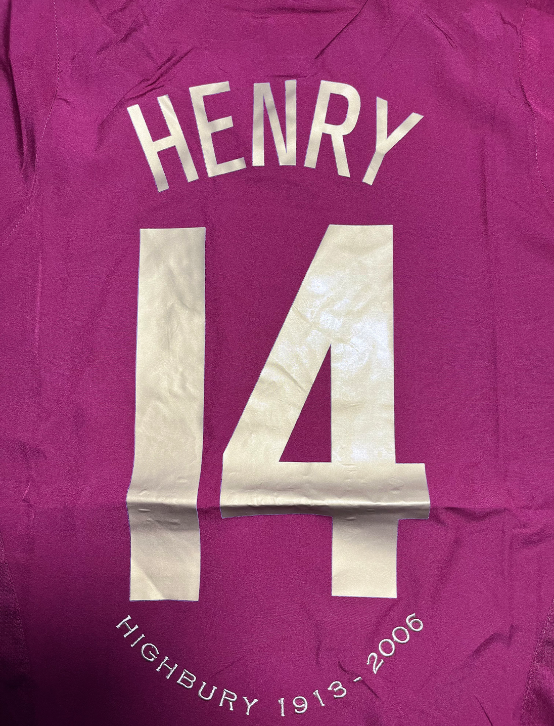 Arsenal Thierry Henry 05/06 Player version
